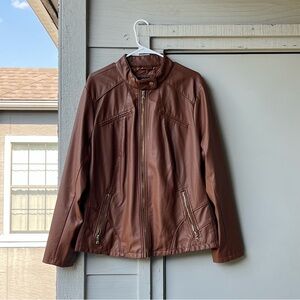 Elegant Brown GUESS Jacket